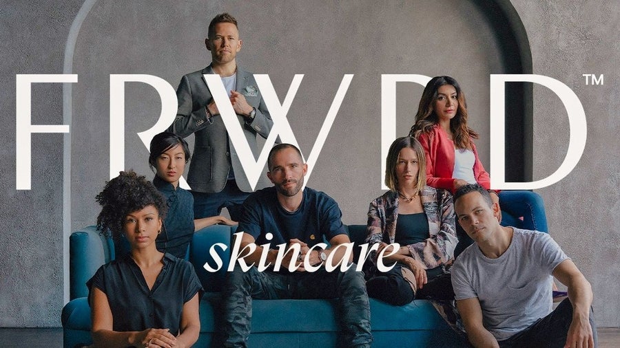 FRWRD Skincare brand imagery